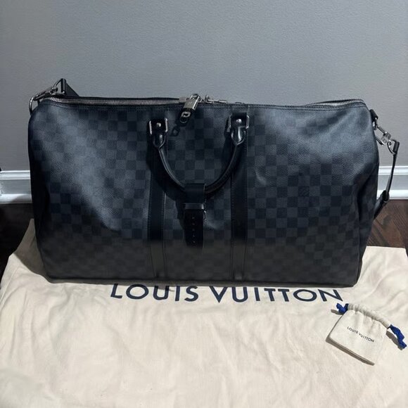 Louis Vuitton Keepall Bandoulière 45 Damier duffle bag - Picture 1 of 12